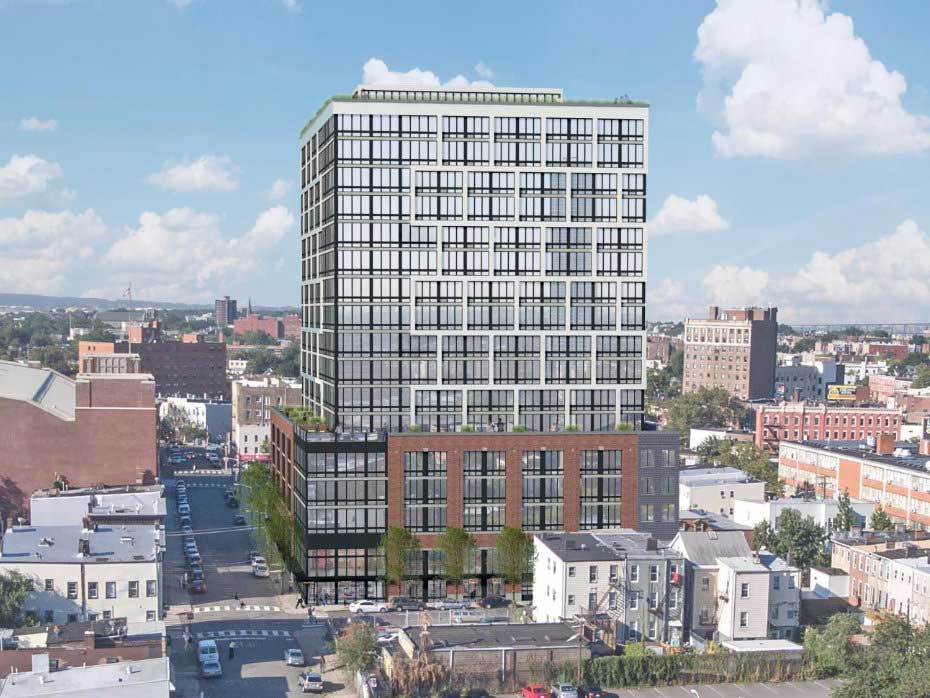 16-Story Tower Proposed In McGinley Square At 289 Jordan, Jersey City